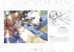 Page 140 of The Ultimate Art Collection Of "Kanon" - preview thumbnail