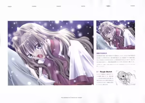 Page 168 of The Ultimate Art Collection Of "Kanon" - preview thumbnail