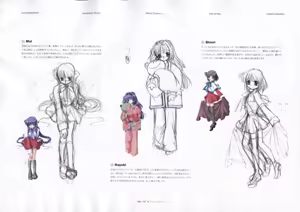 Page 199 of The Ultimate Art Collection Of "Kanon" - preview thumbnail