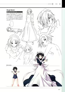 Page 57 of Maji de watashi ni Koi Shinasai S Visual Fanbook - preview thumbnail