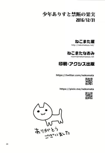 Page 25 of Shounen Arisu to Kindan no Kajitsu - preview thumbnail