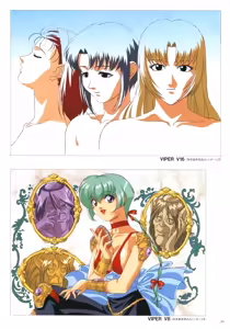 Page 32 of VIPER Series Official Artbook II - preview thumbnail