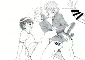 Page 36 of Seiyoku Bakuhatsu Shounen Vol. 3 -Sex Sense- - preview thumbnail