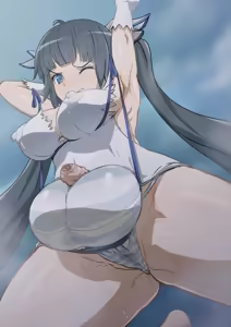 Page 3 of Futanari Hestia (decensored) - preview thumbnail