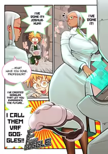 VRF Goggle to Hakase & Joshu | VRF Goggles with the Professor & Assistant — hentai manga cover on Fhentai