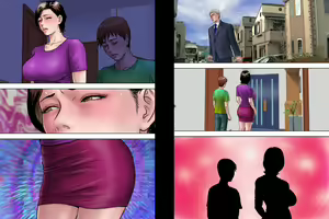 Page 95 of Shucchou Suru Otou-san Choukyou Sareru Okaa-san - preview thumbnail