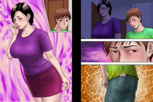 Page 96 of Shucchou Suru Otou-san Choukyou Sareru Okaa-san - preview thumbnail