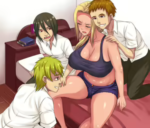 Page 195 of Tasukete......Kaa-san ga GachiKuzu Classmate ni Kowasarechau - preview thumbnail