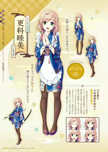 Page 18 of Sen no Hatou, Tsukisome no Kouki Visual Fanbook - preview thumbnail