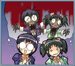 Page 562 of Kurokami Shoujo Tai Exte! - preview thumbnail