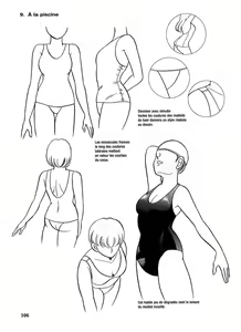Page 107 of Le dessin du Manga 04 - Personnages feminin, Attitudes, Expressions [French]] - preview thumbnail