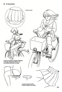 Page 108 of Le dessin du Manga 04 - Personnages feminin, Attitudes, Expressions [French]] - preview thumbnail
