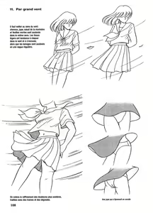 Page 109 of Le dessin du Manga 04 - Personnages feminin, Attitudes, Expressions [French]] - preview thumbnail