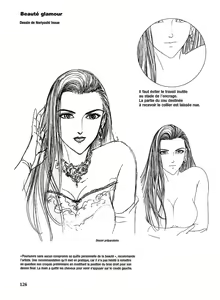 Page 127 of Le dessin du Manga 04 - Personnages feminin, Attitudes, Expressions [French]] - preview thumbnail