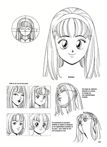 Page 20 of Le dessin du Manga 04 - Personnages feminin, Attitudes, Expressions [French]] - preview thumbnail