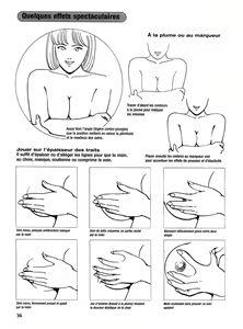 Page 37 of Le dessin du Manga 04 - Personnages feminin, Attitudes, Expressions [French]] - preview thumbnail