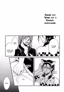 Page 8 of Midori to Kuroneko to Hatsujou | Зеленый кот, Черный кот и Половое возбуждение. - preview thumbnail