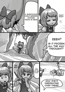 Page 3 of Chinko Cirno x Futsuu Letty no Suikan Manga - preview thumbnail