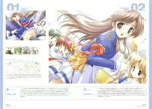 Page 45 of Tsuki wa Higashi ni Hi wa Nishi ni - Operation Sanctuary - Visual Fan Book Shokai Ban - preview thumbnail