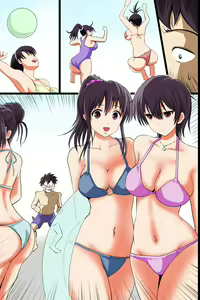 Page 58 of Jikan Teishi Kinou de Mizugi Gal no Kyonyuu o Yaritai Houdai Kui Makuru | 用停止時間功能和泳裝辣妹的巨乳拼命做到爽 - preview thumbnail