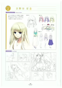 Page 189 of LOVELY CATION 1&2 VISUAL FAN BOOK - preview thumbnail