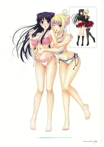 Page 107 of Walkure Romanze More & More Visual Fan Book - preview thumbnail