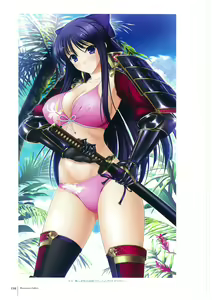 Page 118 of Walkure Romanze More & More Visual Fan Book - preview thumbnail