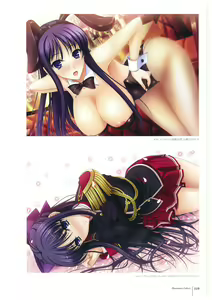 Page 121 of Walkure Romanze More & More Visual Fan Book - preview thumbnail