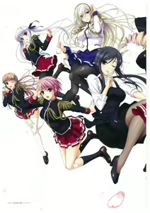 Page 84 of Walkure Romanze More & More Visual Fan Book - preview thumbnail