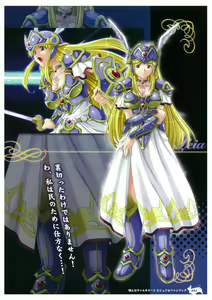 Page 23 of Ikusa Otome Valkyrie 2 Visual Fanbook - preview thumbnail