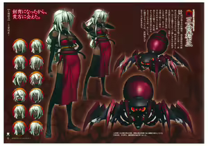 Page 13 of Full Metal Daemon Muramasa Visual Fan Book TECH GIAN STYLE - preview thumbnail