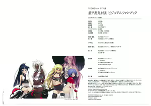 Page 194 of Full Metal Daemon Muramasa Visual Fan Book TECH GIAN STYLE - preview thumbnail