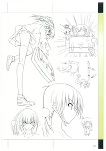 Page 24 of Maji de Watashi ni Koi Shinasai Visual Fan Book - preview thumbnail