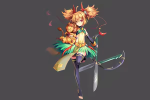 Page 3 of Kamihime Project R CG(part 3  Kamihime--Wind） - preview thumbnail