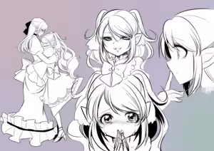 Page 157 of Bishoujo Vampire ni Bonyuu Drink Bar ni Sareru Hanashi | Turned into a Breast Milk Fountain by a Beautiful Vampire - preview thumbnail