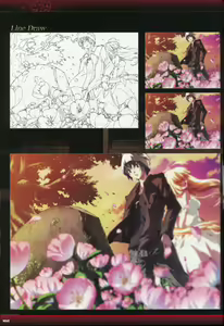 Page 104 of Dies irae Visual Fanbook - Black Book - preview thumbnail