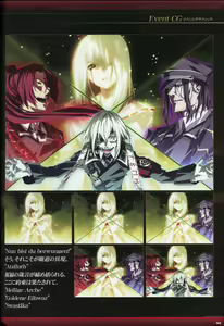 Page 113 of Dies irae Visual Fanbook - Black Book - preview thumbnail