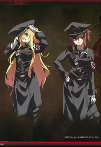 Page 152 of Dies irae Visual Fanbook - Black Book - preview thumbnail