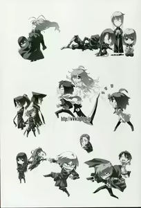 Page 163 of Dies irae Visual Fanbook - Black Book - preview thumbnail
