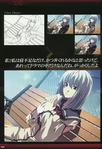 Page 36 of Dies irae Visual Fanbook - Black Book - preview thumbnail