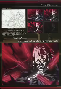 Page 55 of Dies irae Visual Fanbook - Black Book - preview thumbnail
