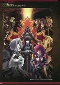 Page 8 of Dies irae Visual Fanbook - Black Book - preview thumbnail