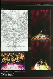 Page 95 of Dies irae Visual Fanbook - Black Book - preview thumbnail