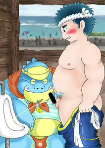 Page 3 of 「そうか。トイレか。ほら、一緒に付いて行ってやっから。な。」 - preview thumbnail