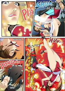 Page 7 of The Lust of Mai Shiranui - preview thumbnail