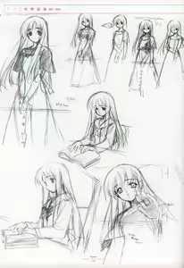 Page 86 of Suigetsu Visual Fan Book - preview thumbnail