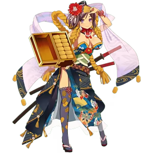 Page 409 of Nutaku Sengoku Providence - final state - characters and backgrounds - preview thumbnail