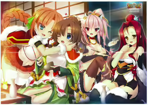 Page 3 of 戦国†恋姫 ～乙女絢爛☆戦国絵巻～ ビジュアルファンブック-2 - preview thumbnail
