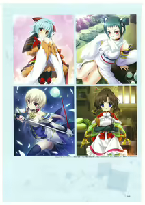 Page 51 of 戦国†恋姫 ～乙女絢爛☆戦国絵巻～ ビジュアルファンブック-2 - preview thumbnail