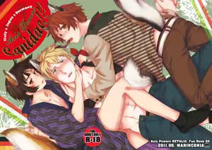 Axis Powers CANIDAE!!! - hentai manga cover image